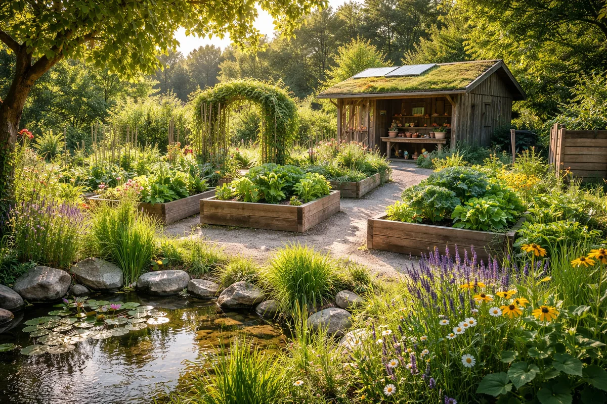 Les stratégies pour concevoir un jardin écologique et durable