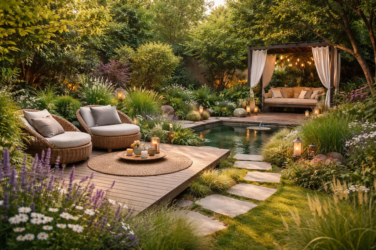 Comment transformer votre jardin en un lieu de bien-être