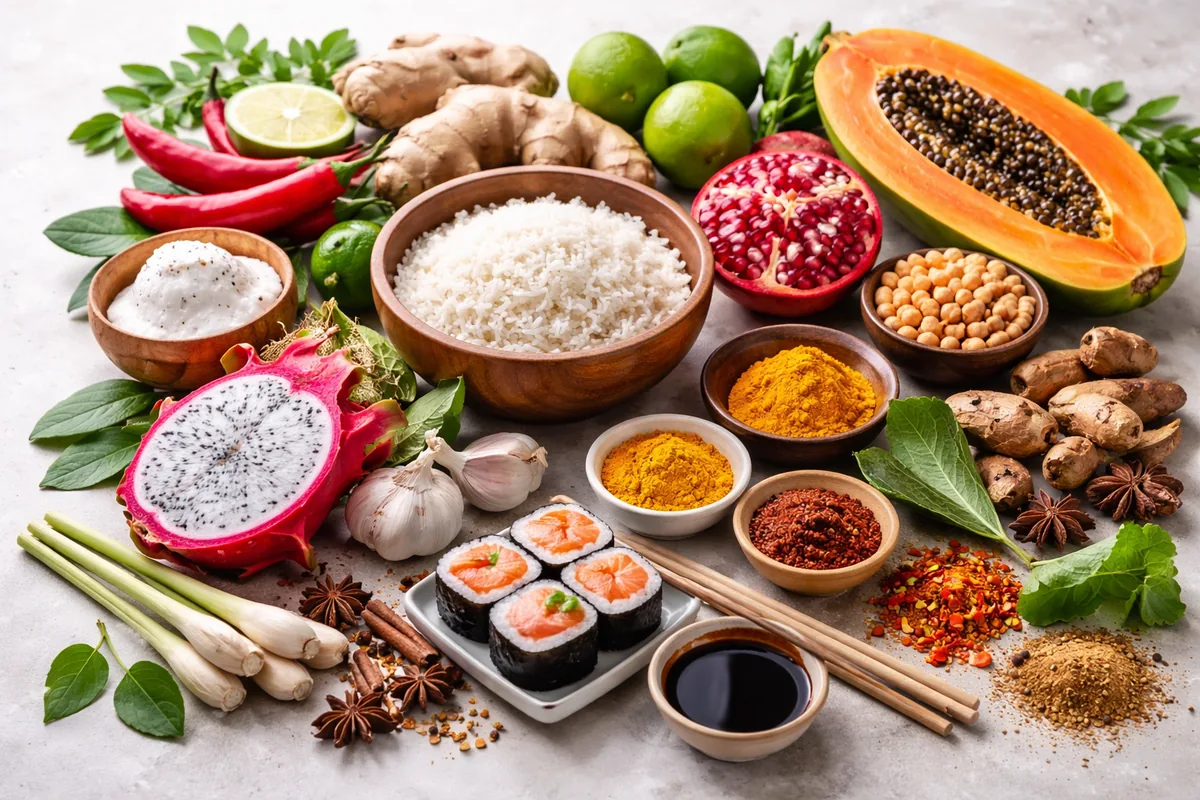 Comment découvrir la cuisine du monde à travers des ingrédients exotiques