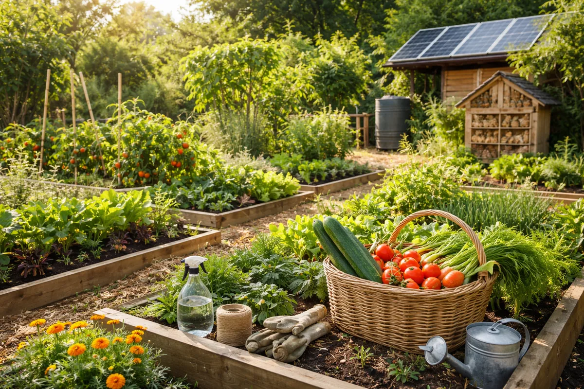 Les astuces pour un jardin écoresponsable
