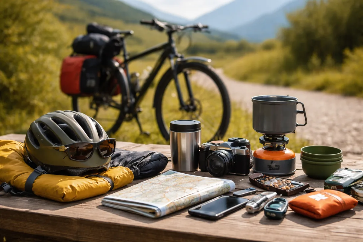 Les essentiels pour voyager sereinement à vélo